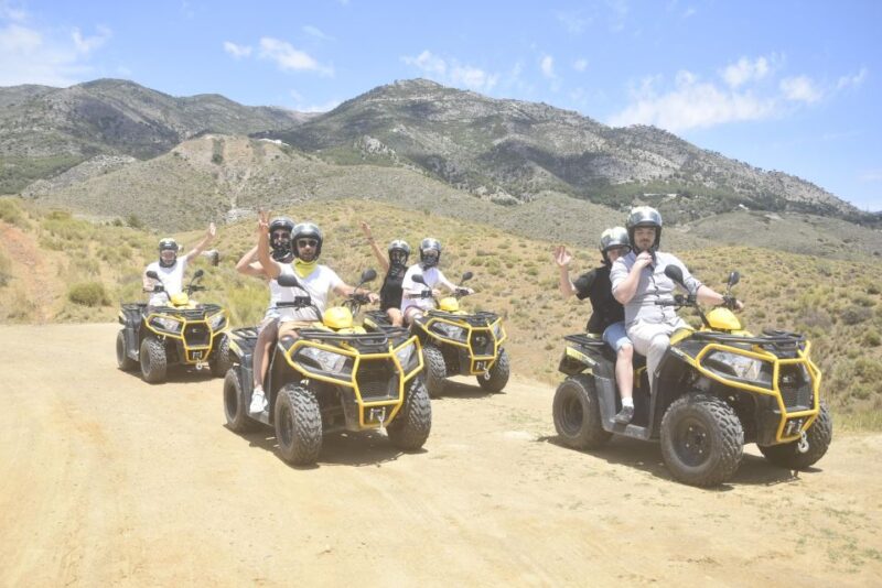 3 hours quad Mijas Tour (Price for quad 1-2 pax) - Continuation Through Hills and Rivers