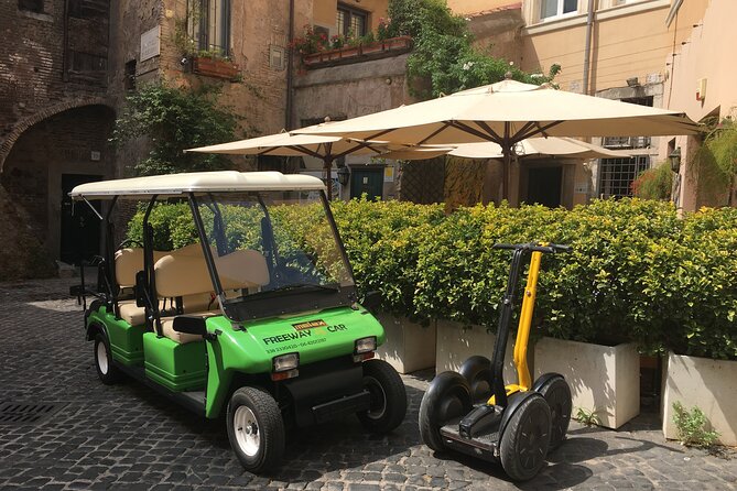 3 Hours Rome Tour by Golf Car - The Unique Start at Piazza di Spagna and Trinità dei Monti