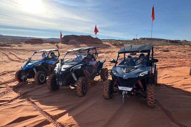 3 hours UTV Combo Tour in Antelope Canyon and Horseshoe Bend - Experience a 3-Hour UTV Combo Tour in Northern Arizona’s Desert