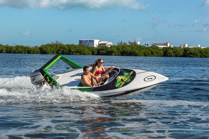 3 in 1 Jungle Speedboat and Snorkeling in Cancun - Driving Your Own Speedboat in Nichupte Lagoon