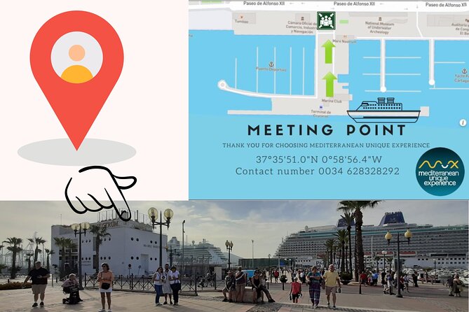 3 Tapas Cartagena walking tour - From the Port to the Panoramic Views at Parque Torres