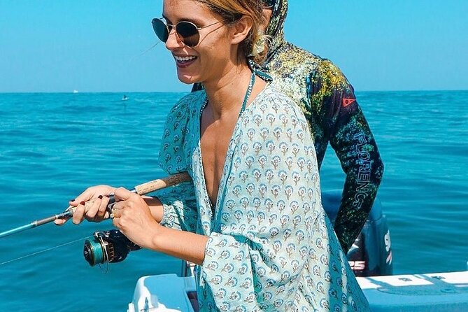 30 ft cat AM Lux Inshore Fishing La Cruz & Punta Mita - Exciting Inshore Fishing on a 30 ft Catamaran for Up to 6 People