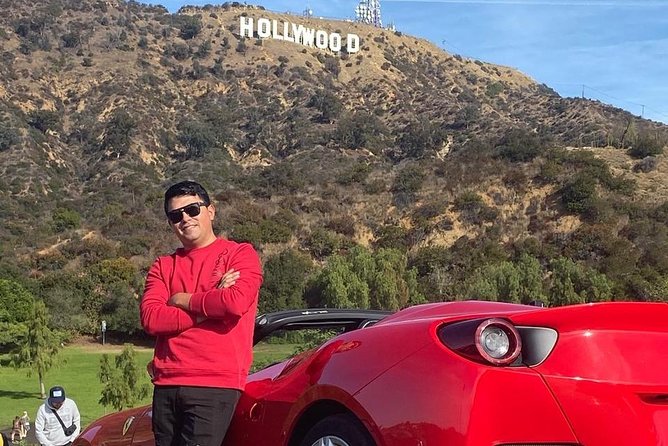 30min Driving Tour: Explore Hollywood Sign in Ferrari - The Mulholland Drive Viewpoint and Hollywood Sign Photos