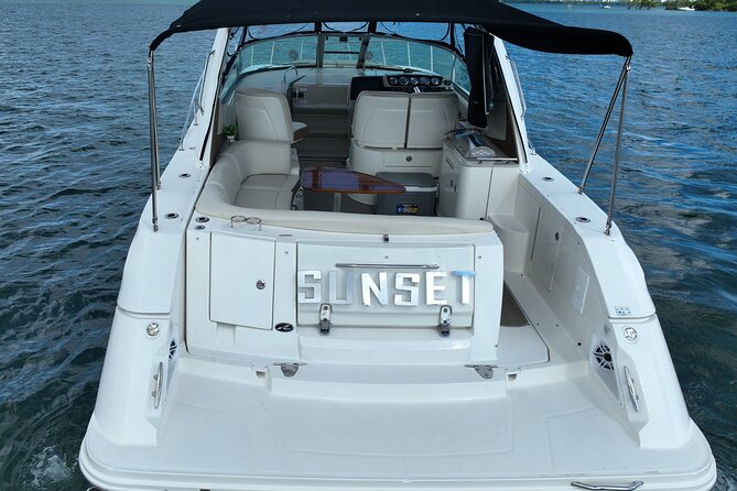 37 Ft Yacht Yacht for 2 or 4 hours, Bluetooth, In the Miami Bay - The Sum Up: A Stylish and Flexible Miami Yacht Tour