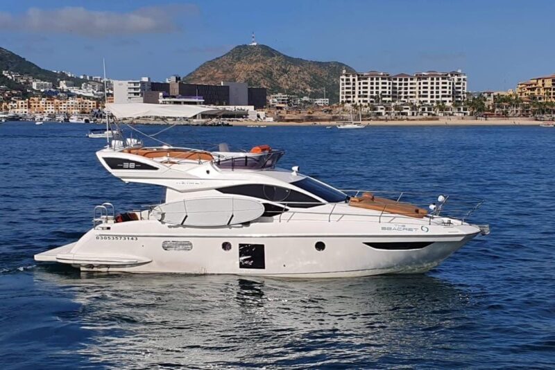 38 feet Private Boat in Los Cabos. - The Value of a Private Water Adventure