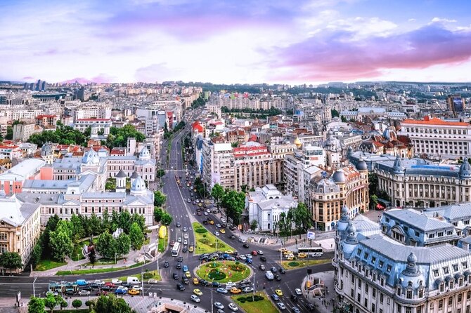 3h Bucharest Private Walking Tour - only your group - Admiring the Palatul CEC: Architectural Grandeur