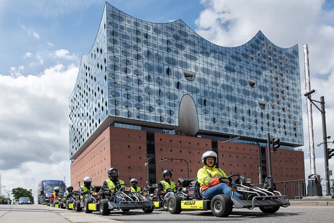 3h Kart Tour Hamburg und Umland Go-Kart Streetkart - Hamburg’s Port and the Köhlbrandbrücke from the Kart