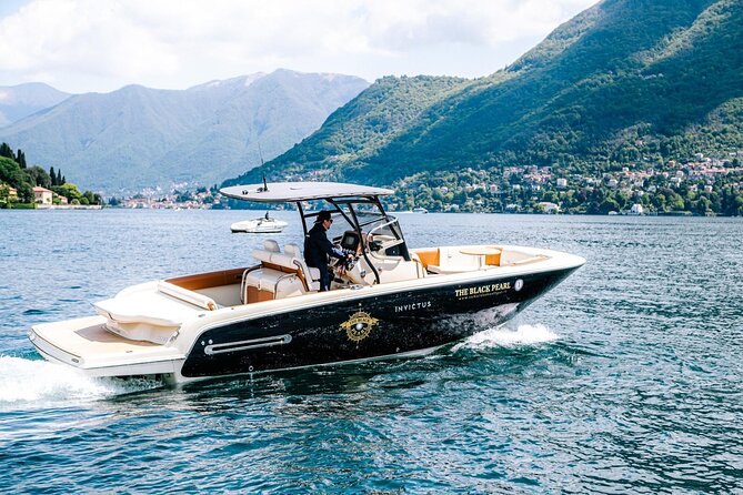 3H Private Cruise Lake Como Tender yacht Invictus 6 pax - Bellagio and the Gardens of Villa Melzi
