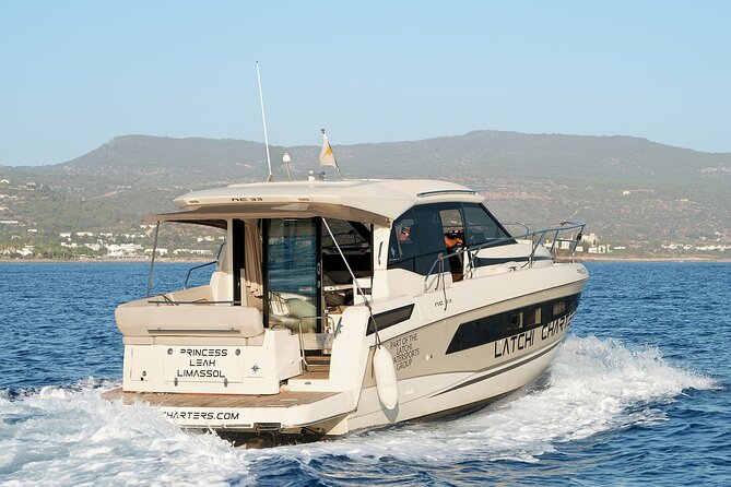 3hr Sunset Yacht Charter - Luxury Jeanneau NC33 - Food, Drinks, and Additional Inclusions