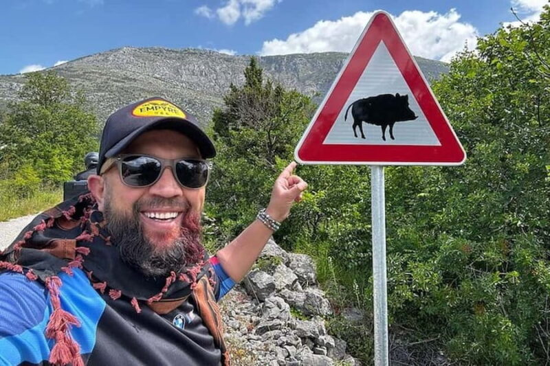 4 day motorcycle trip through Croatia, starting in Trogir - Key Points