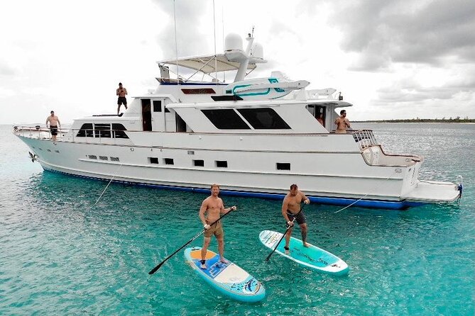 4 Hour - 80' Burger, Tulum, Playa del Carmen, Riviera Maya - Activities on Board: Paddleboarding, High Diving, and Karaoke Fun