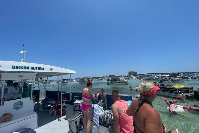 4 Hour Crab Island swim excursion in Destin!! Family friendly - Exploring Crab Island with Ease and Convenience