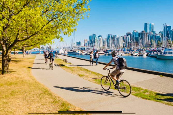 4 Hour E-bike Rental From Convenient Location on Seawall - The Olympic Village and Other Viewpoints Along the Route