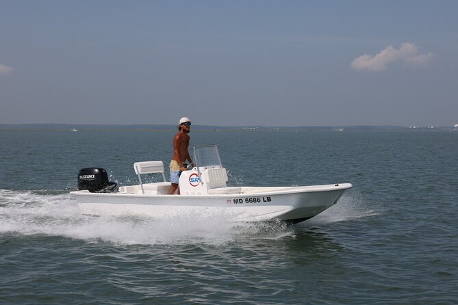 4-Hour Fishing Skiff Boat Rental in Chincoteague Island, VA - Exploring the Waters of Chincoteague