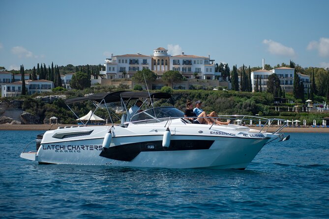 4 hour Luxury Private Charter on a Karnic SL800 - Starting Point at Latchi Watersports Centre in Paphos