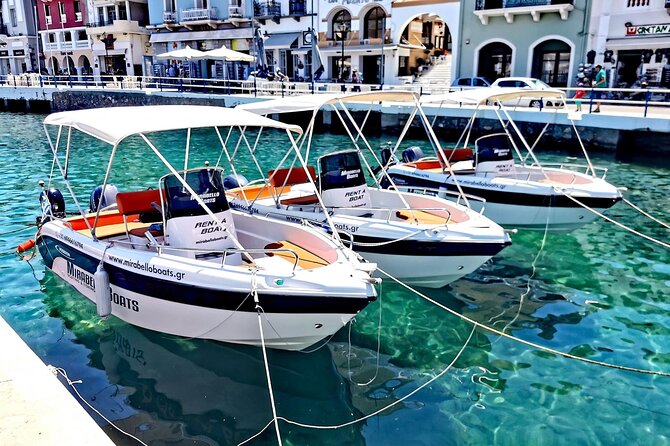 4-Hour Private Boat Rental Without Skipper at Agios Nikolaos - Key Points