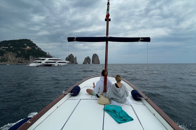 4 Hour Private Boat Tour of Capri - Visiting Punta Carena Lighthouse and Marina Piccola Bay