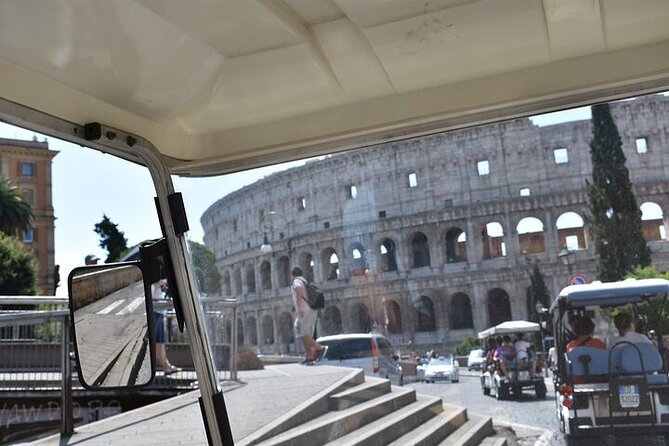 4-Hour Private Customizable Tour of Rome by Golf Cart - The Colosseum from a Close and Unique Perspective