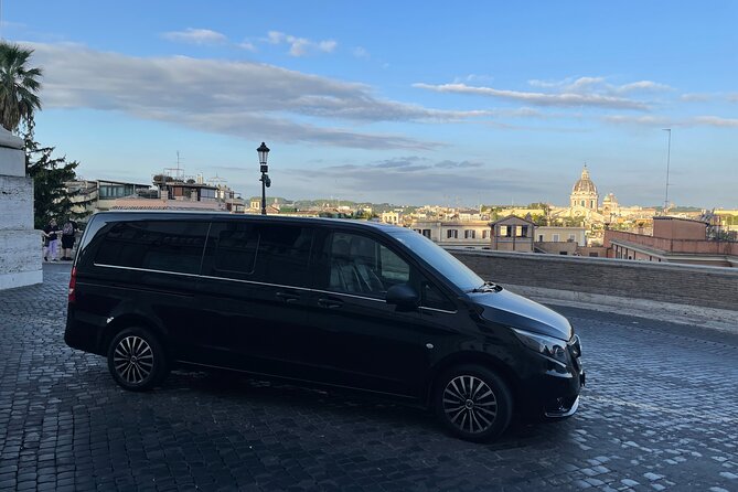 4 Hour Tour of Rome with Private Van - The Scenic View from Trinità dei Monti