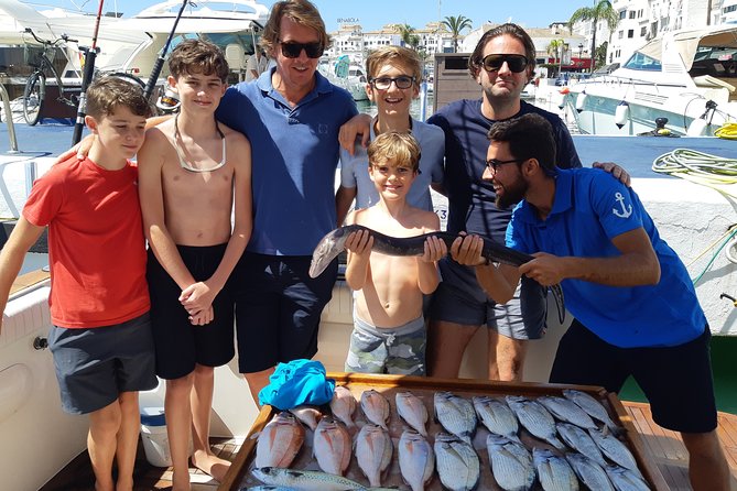 4 Hours Bottom Fishing Day by boat from Marbella - Food and Drinks Onboard