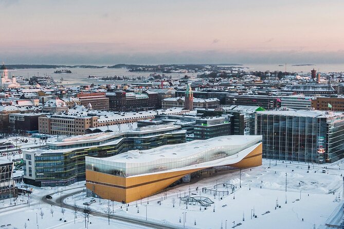 4 hours Helsinki and Porvoo Guided VIP Tour by Luxury Car - The Artistic Sibelius Monument in Sibelius Park