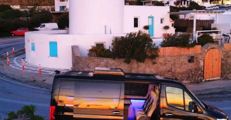 4 hours Private Mykonos Island tour by Luxury Minibus - Key Points