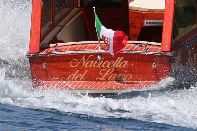 4 Hours Private Wooden Boat Tour stop Bellagio Varenna 10 pax - Visiting Villa Del Balbianello in Lenno