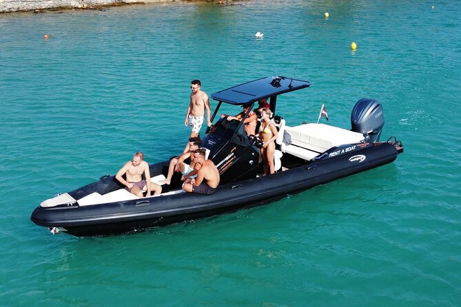 4 hours VIP Private Cruise with 9-meter Luxury Inflatable Boat with Skipper - Explore Crete’s Waters in Style with a 4-Hour VIP Private Cruise