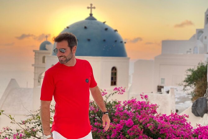 4 hrs PRIVATE island tour and photos, Oia and Blue domes - Key Points