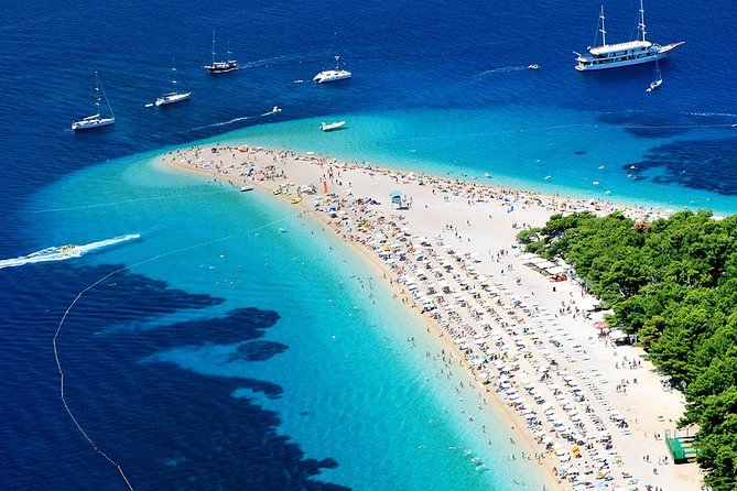 4 Islands Tour from Split to Zlatni Rat, Hvar & Pakleni Islands - Key Points