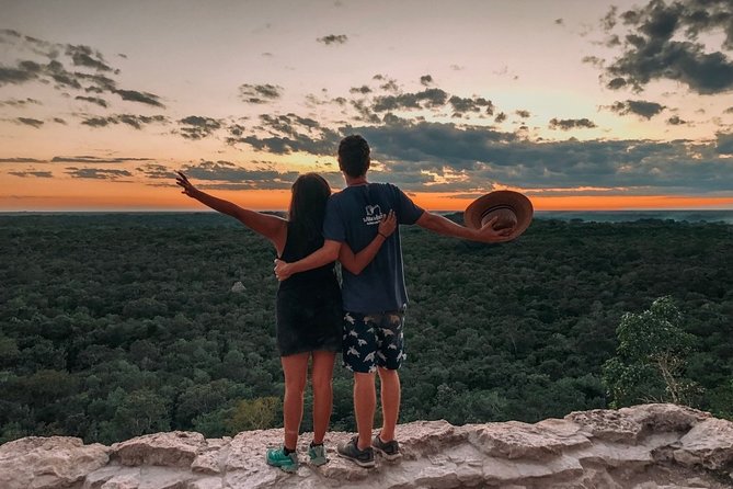 4 PLACES 1 DAY Tour to Coba and Tulum Ruins, Cenote and Playa del Carmen. - Exploring Coba and the Nohoch Mul Pyramid