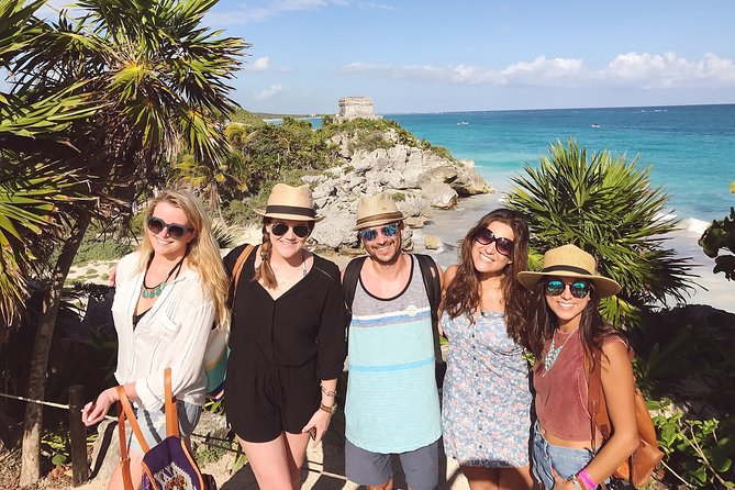 4 PLACES 1 DAY Tour to Coba and Tulum Ruins, Cenote and Playa del Carmen. - Cooling Off at Cenote Zacil-Ha