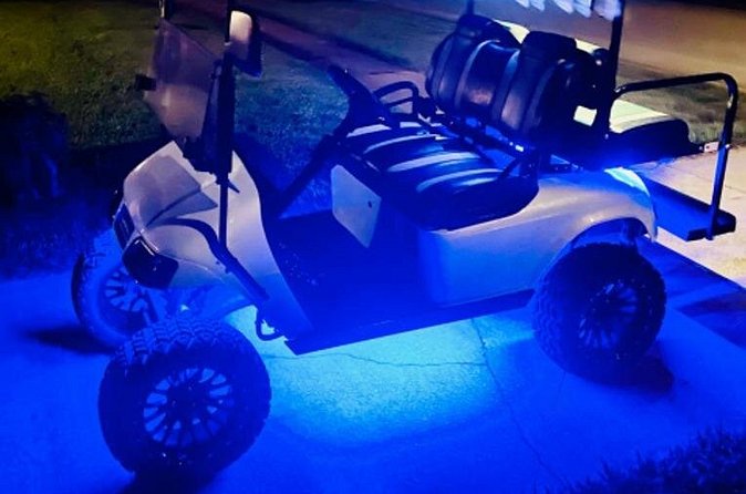 4-Seater Golf Cart Rental in Ormond Beach, FL - Modern Golf Cart Features and Performance