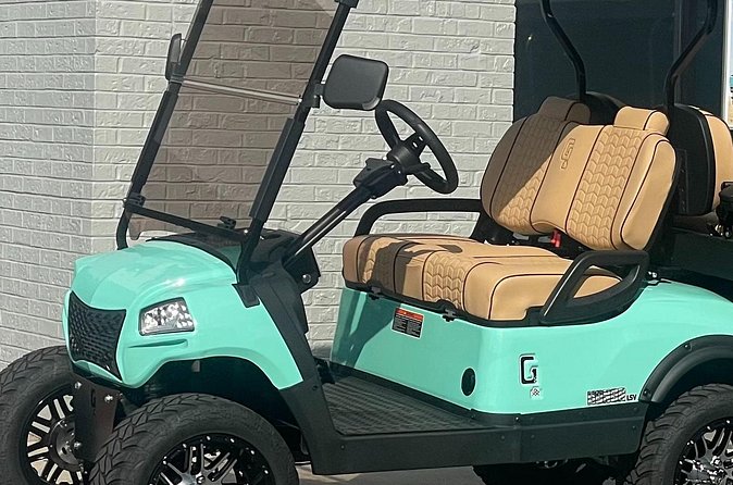 4-Seater Golf Cart Rental in Ormond Beach, FL - Safety and Durability Built Into Every Rental