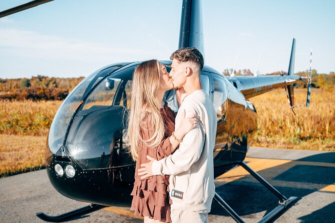 45 min Private Boston Harbor Islands and Skyline Helicopter Tour - The Start Point and Accessibility in Norwood, MA