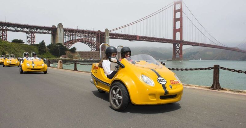49 Mile GoCar Special - All Day For The Price Of 5 Hours - Navigating San Francisco with the GPS-Guided GoCar