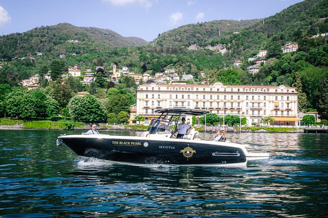 4H Private Cruise Bellagio Varenna Tender Yacht Invictus 6 Pax - Key Points