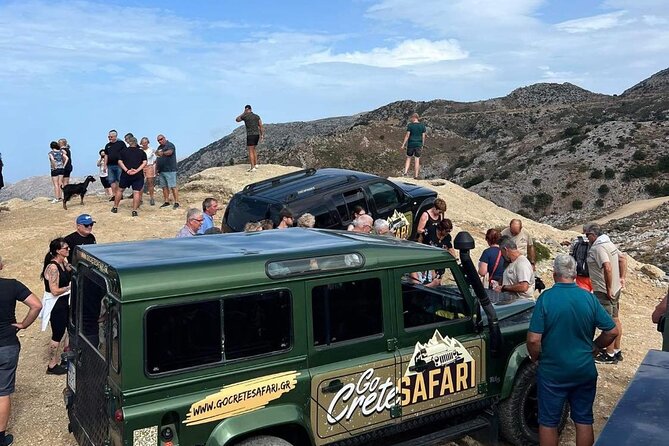 4x4 Safari tour Southern Crete Tripitis Gorge - Beach Break at Paralia Lentas with Crystal Clear Waters