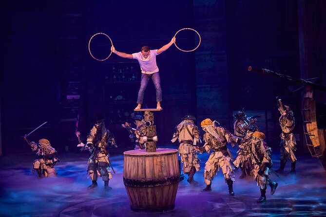 5+ Groups: Hotel Pick up + Cirque du Soleil JOYÀ Tickets - The Story and Performances of JOYÀ