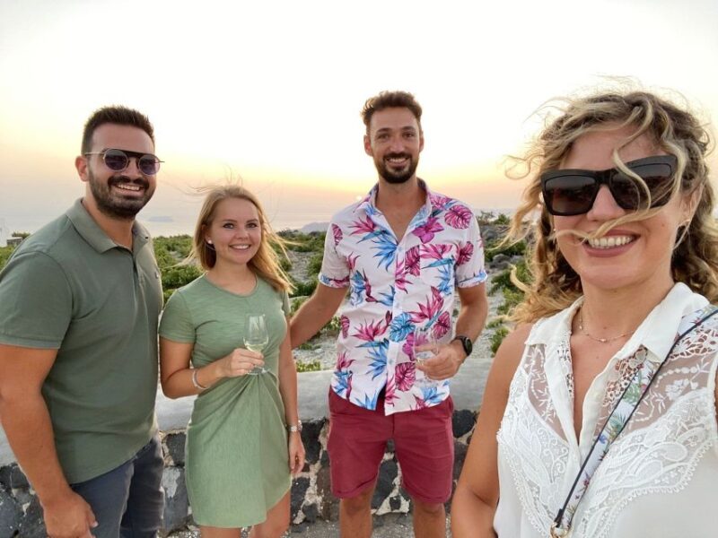 5-h My Santorini Private Tailor Made Tour - Wine Tasting in an Authentic Greek Winery