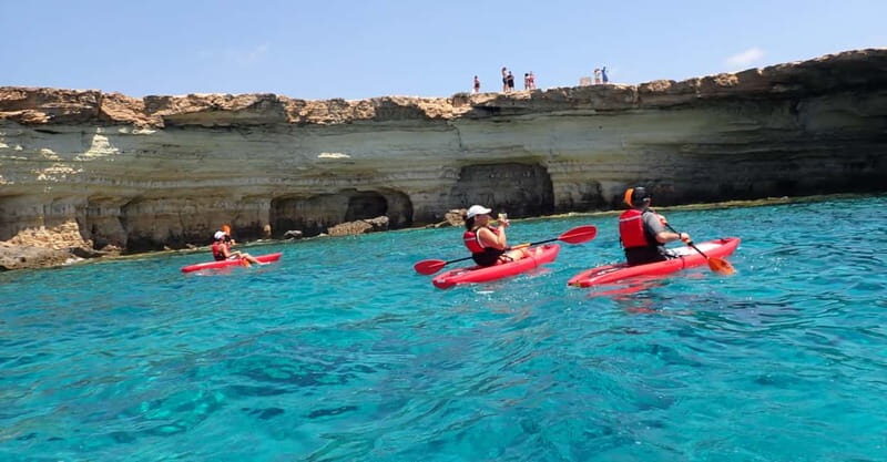 5-hour Cape Greco Caves kayaking + Snorkelling trip - Kayaking to the Cape Greco Sea Caves: The "Palaces" of Cape Greco