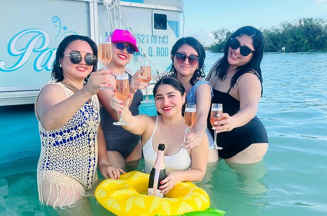 5 Hour Private Tour of the Rapids of Bacalar in Pontoon - Key Points