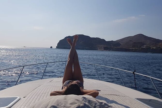5 Hours Santorini Private Luxury Cruise with BBQ and Drinks - Flexibility with Sunset and Day Cruise Options