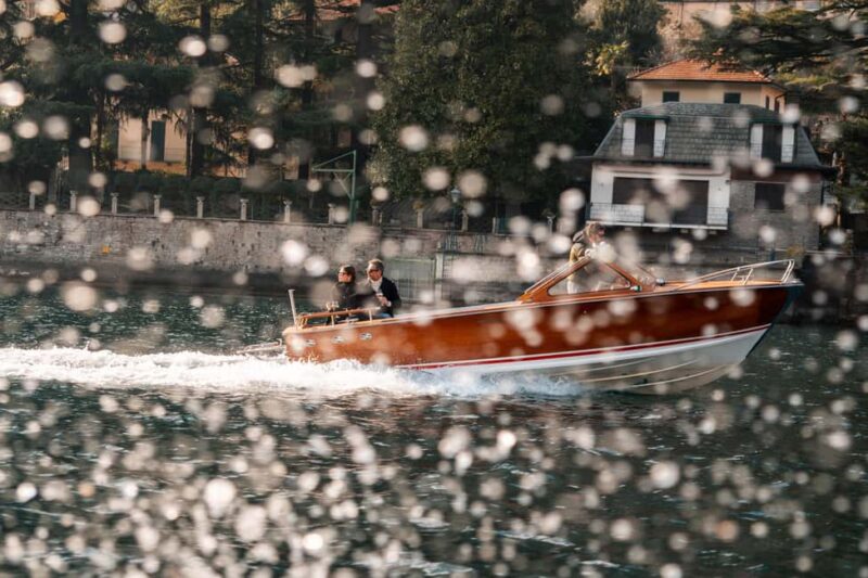 5 or 6 hours Classic Wooden Boat Tour with Prosecco - The Viewpoints of Villa Balbianello and Villa Carlotta
