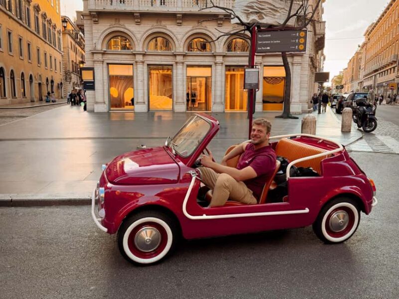 500 Dolce Vita Tour: Express Highlights of Rome - Final Stop at the Colosseum