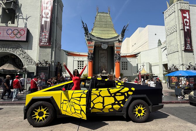 50min Driving Tour: Explore Hollywood in Cybertruck - The Tesla Cybertruck: A New Way to Tour Hollywood