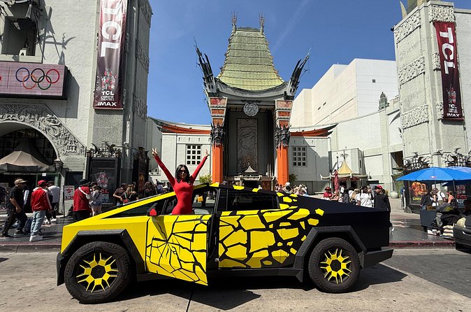 50min Driving Tour: Explore Hollywood in Cybertruck - The Guided Experience: Friendly, Knowledgeable, Flexible