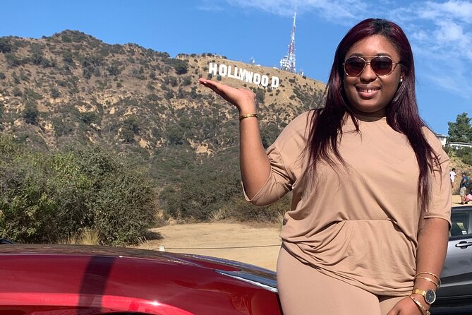 50min Driving Tour: Explore Hollywood Sign in Ferrari - The Hollywood Walk of Fame and Sunset Boulevard Drive