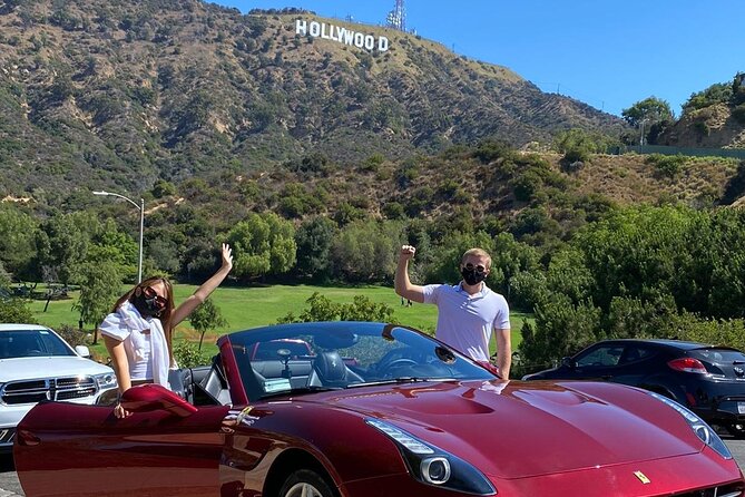 50min Driving Tour: Explore Hollywood Sign in Ferrari - The Driving Experience: Options and Limitations