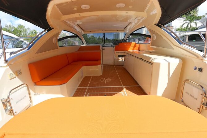 52' Azimut Yacht Charter - Visiting Miami Marine Stadium and Downtown Miami